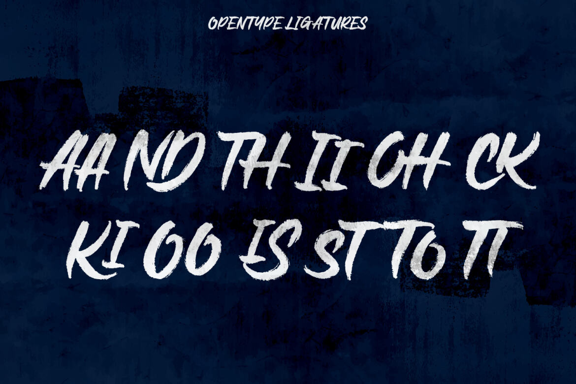 Grind Slide FREE Brush Font - view 9