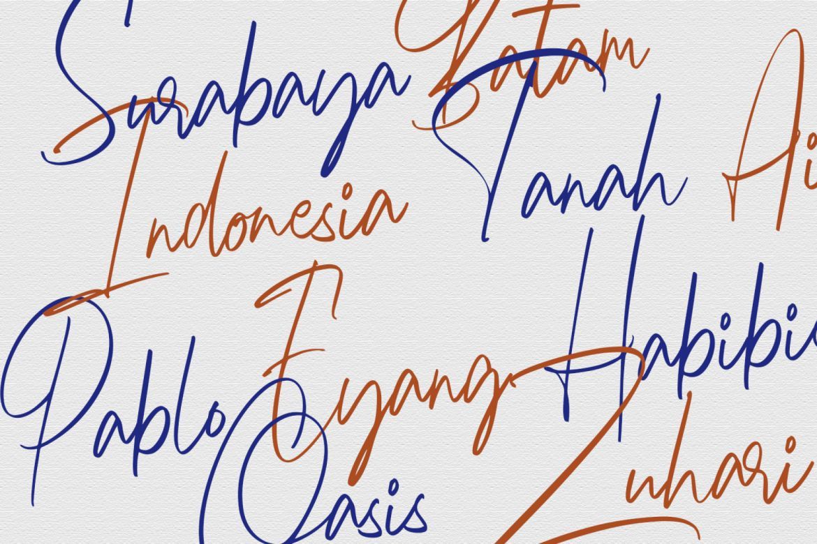 Marryliane Handwriting Font - view 5