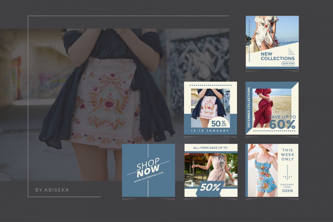 Fashion Social Media Templates - view 4