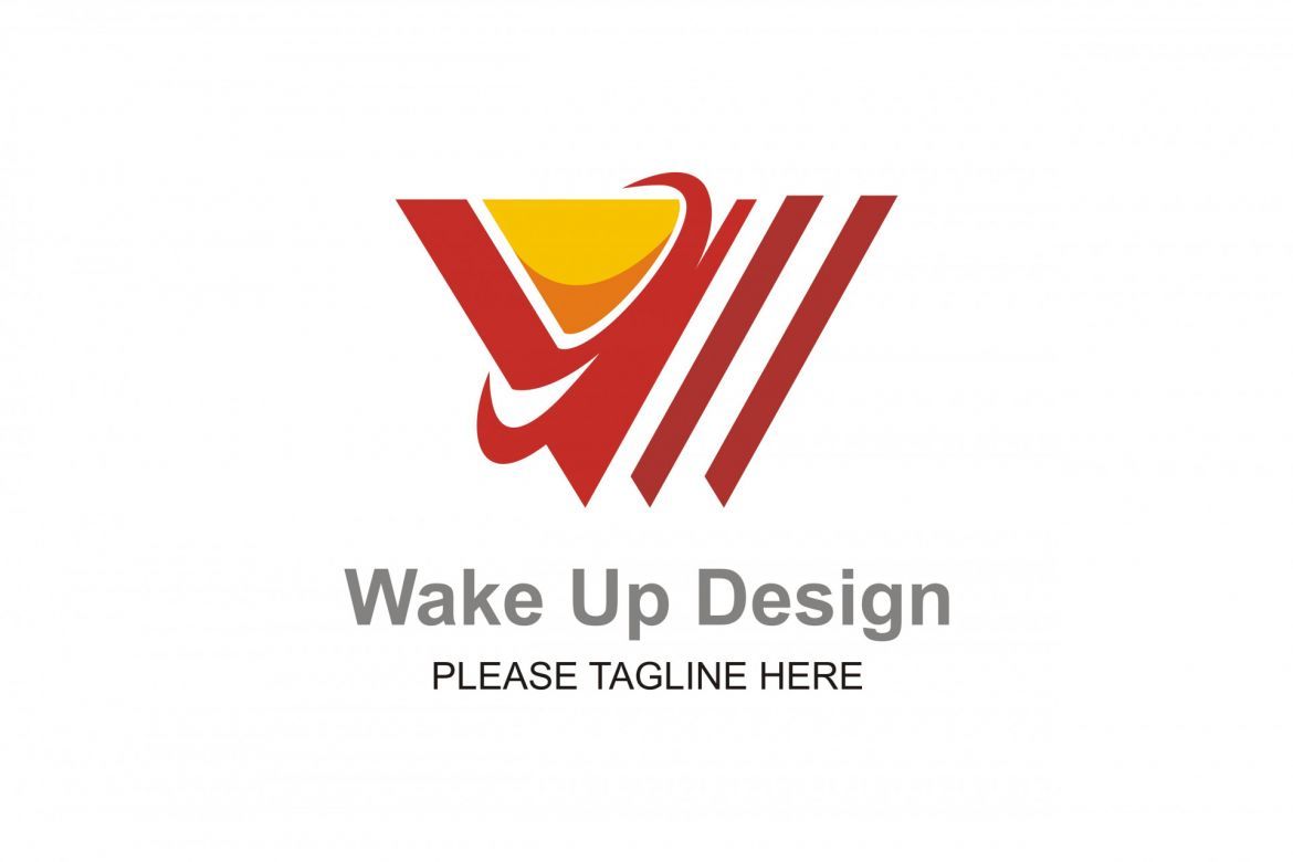 Wake Up Design Logo alt