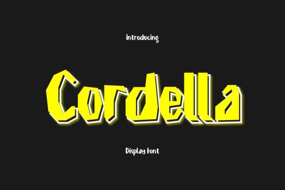 Cordella FREE Funny Font