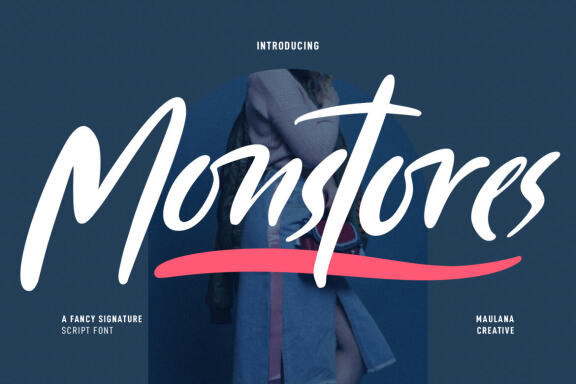 Monstores FREE Funny Font