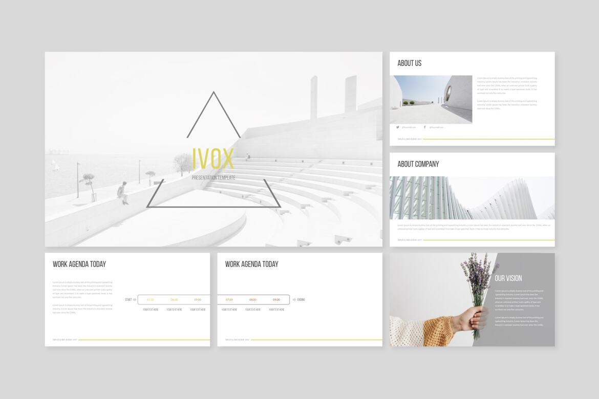 Ivox FREE Power Point Template alternate