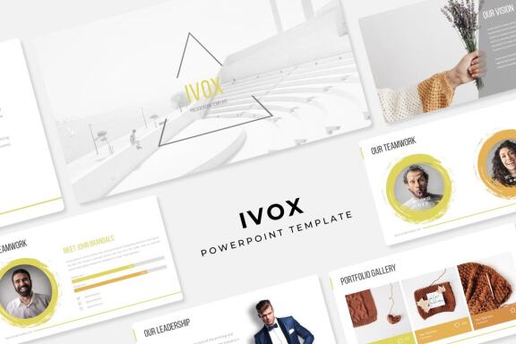 Ivox FREE Power Point Template