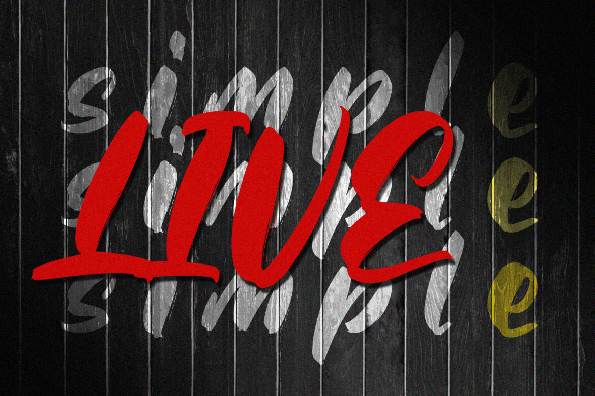 Darkbones FREE Handwritten Font - view 2