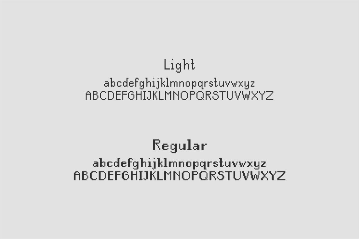 Sigal FREE Pixel Font - view 2