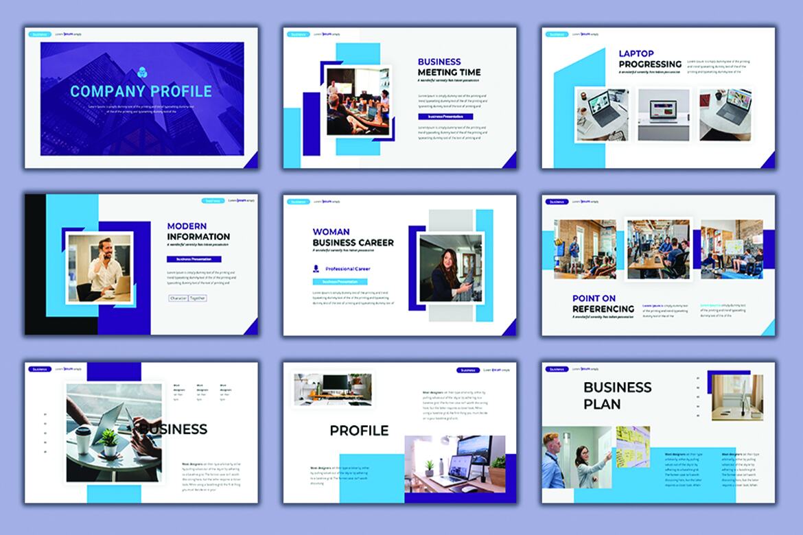 Company Profile – FREE Keynote Template alternate