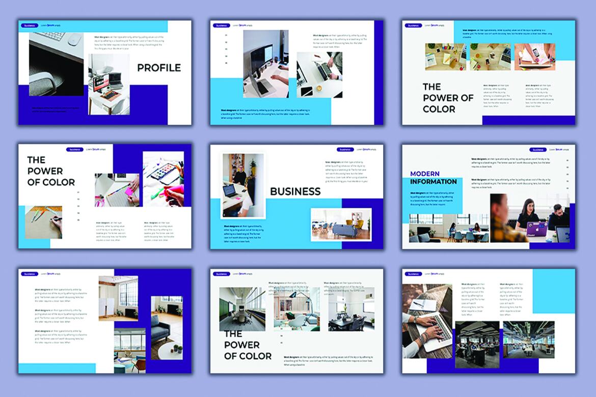 Company Profile – FREE Keynote Template - view 3