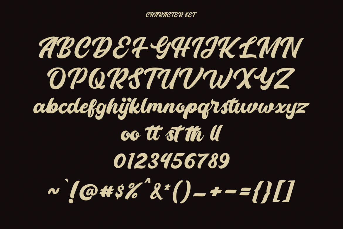 Ginghart Retro FREE Script Font - view 8