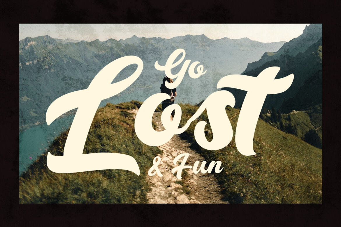 Ginghart Retro FREE Script Font - view 5