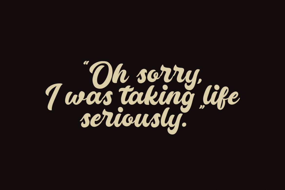 Ginghart Retro FREE Script Font - view 9