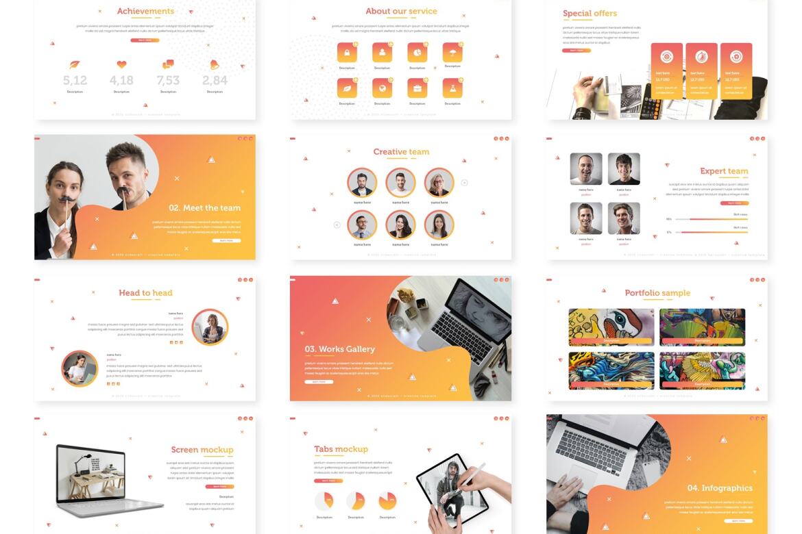 Slidecraft FREE PowerPoint Template - view 3