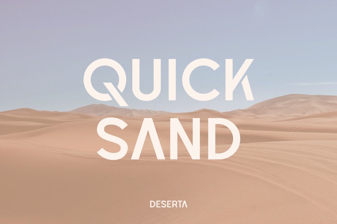 Deserta - FREE Modern Display Font - view 7