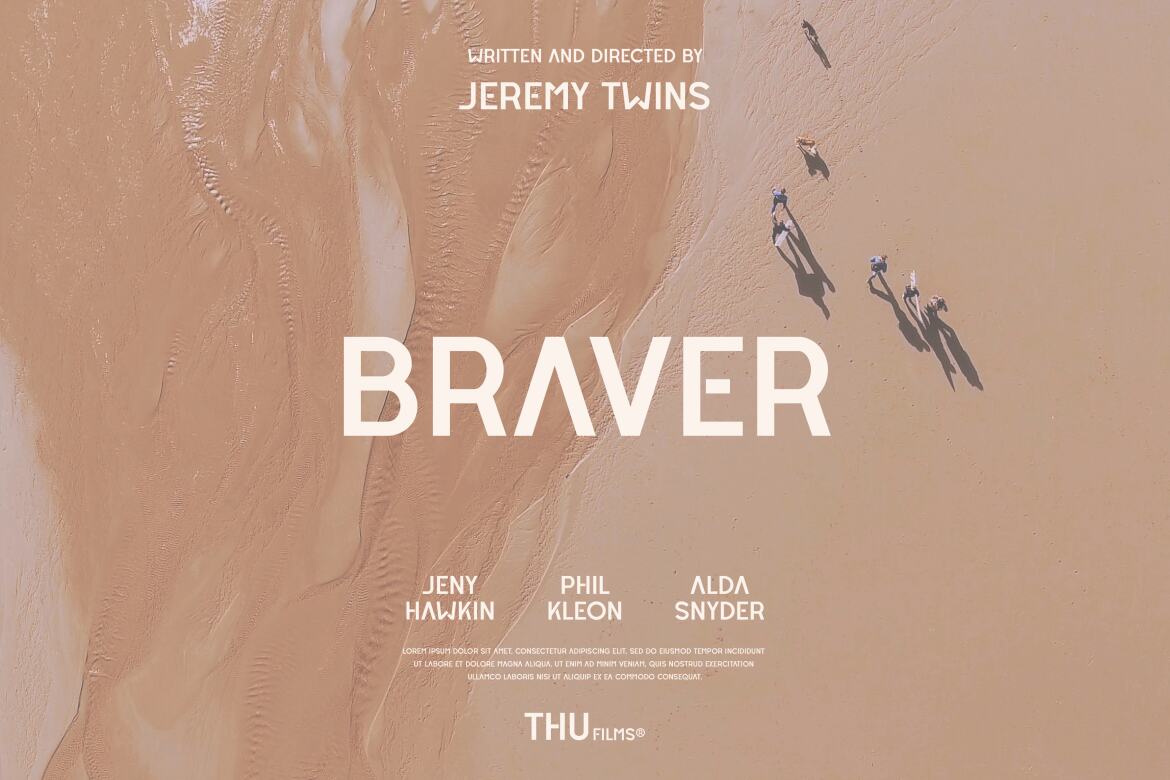 Deserta - FREE Modern Display Font - view 6