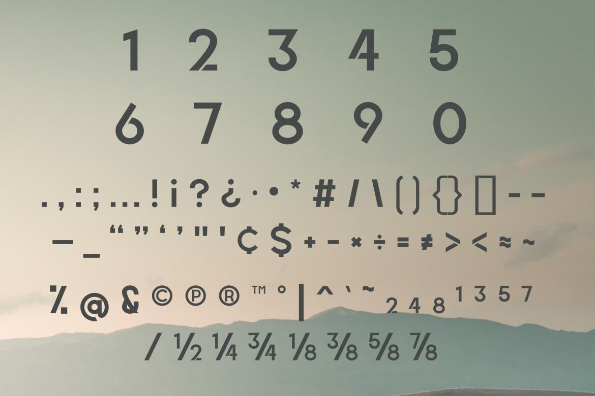 Deserta - FREE Modern Display Font - view 9