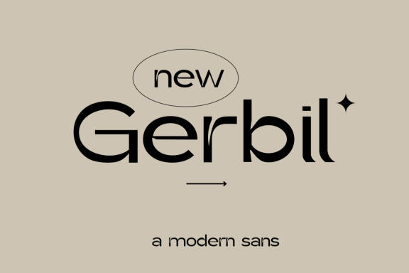 Gerbil FREE Modern Sans