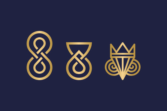 Linear Shapes - Free Vector Logo