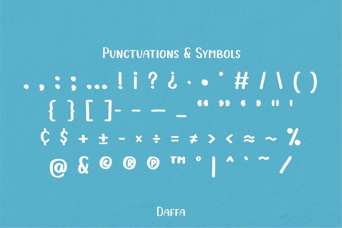 Daffa - FREE Handwritten Font - view 5