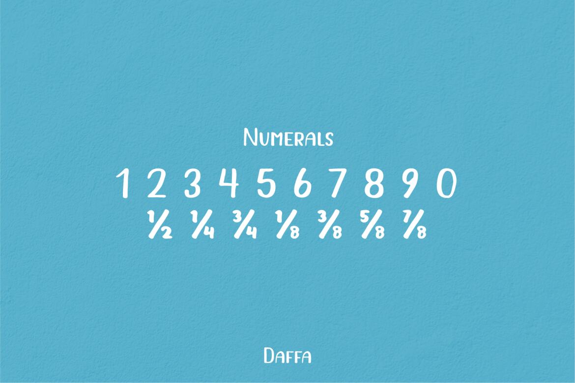Daffa - FREE Handwritten Font - view 7