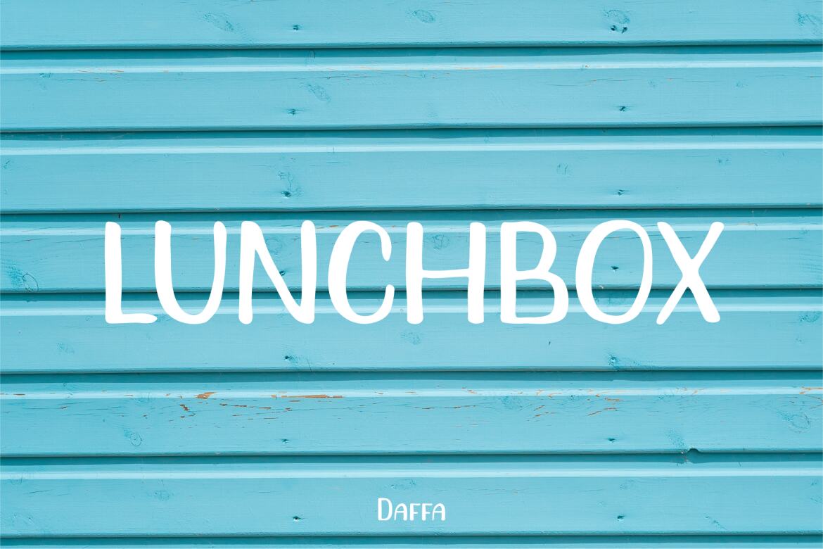 Daffa - FREE Handwritten Font alt