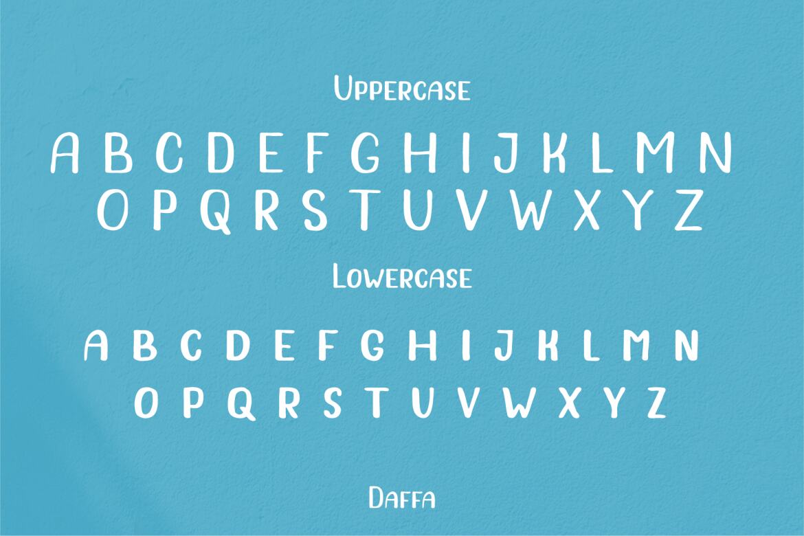 Daffa - FREE Handwritten Font - view 9