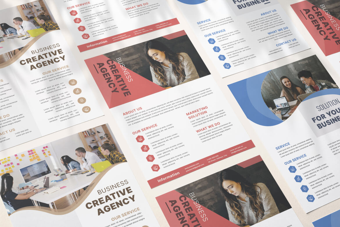 FREE Business Flyer Template vol.10 - view 3