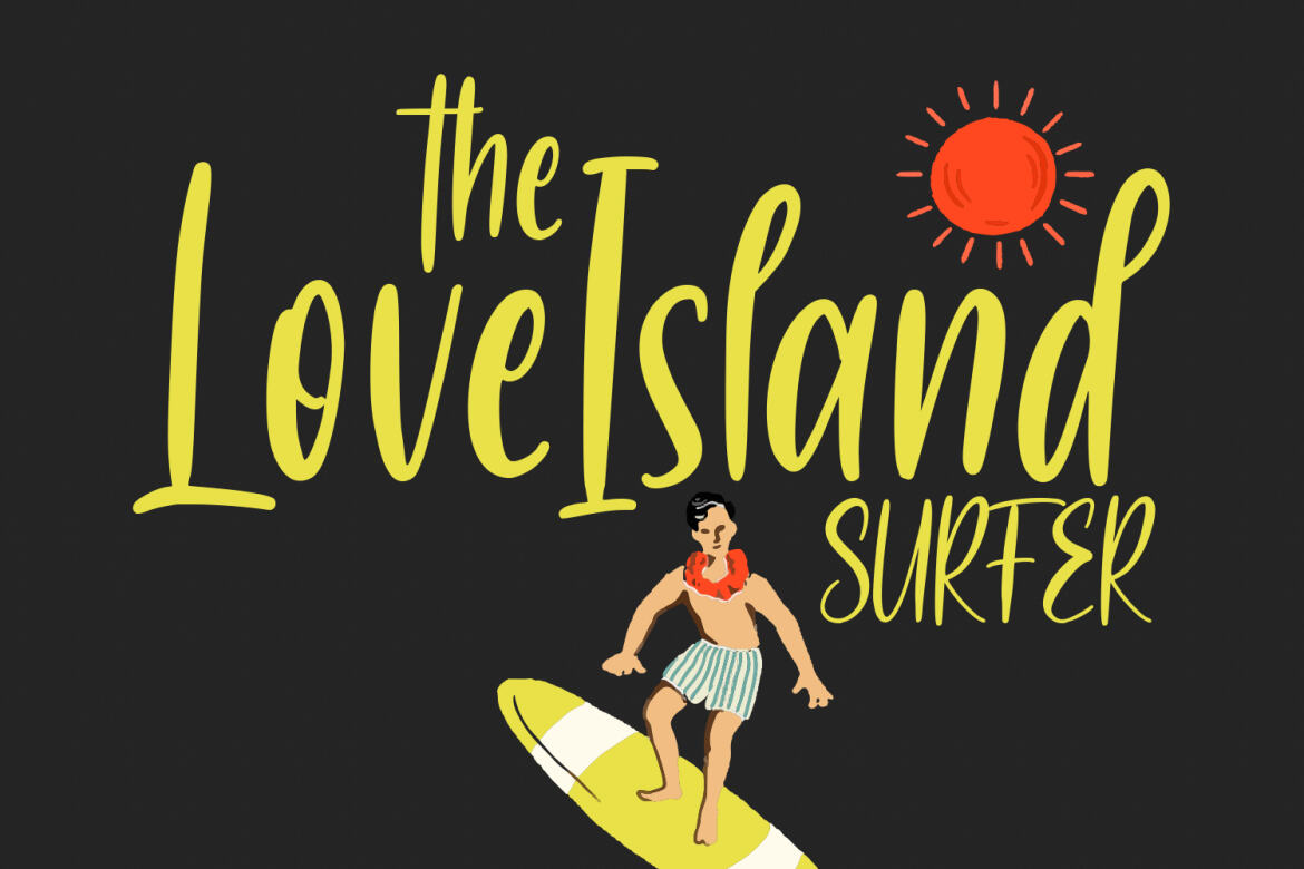 Embroi Ghokib Handwritten FREE Font - view 5