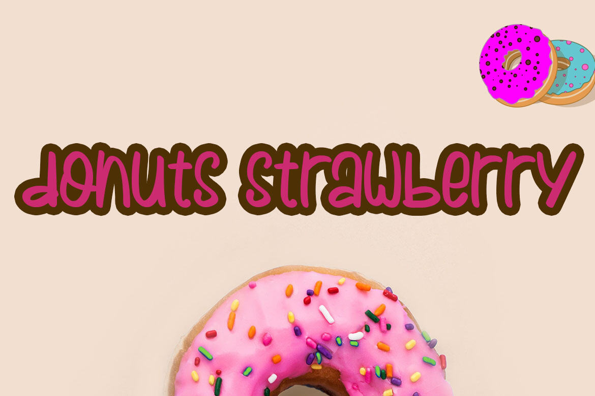 Cokelat Manis FREE Font alt