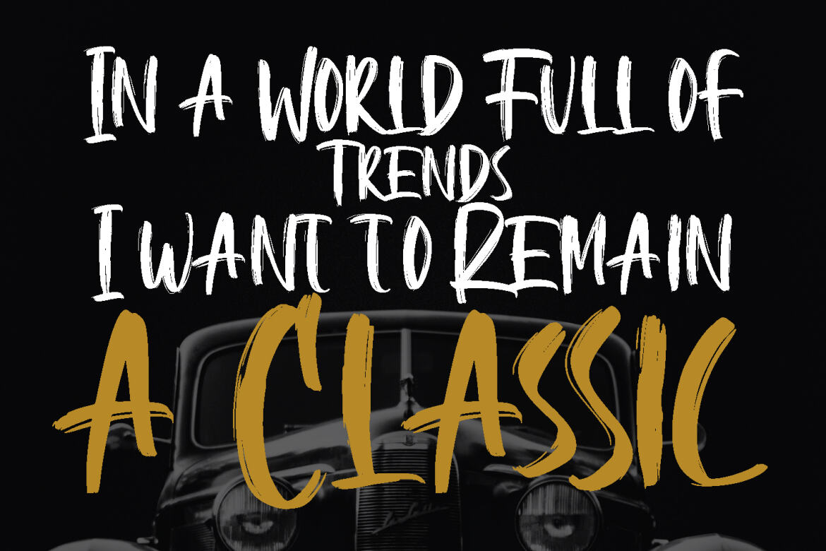 Hogla Brush FREE Font - view 4