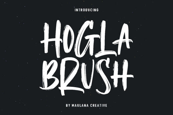 Hogla Brush FREE Font