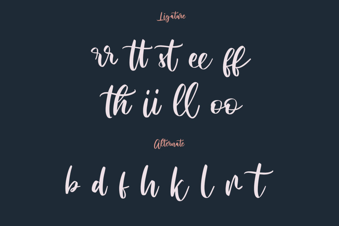 Cathelyne FREE Script Font - view 11