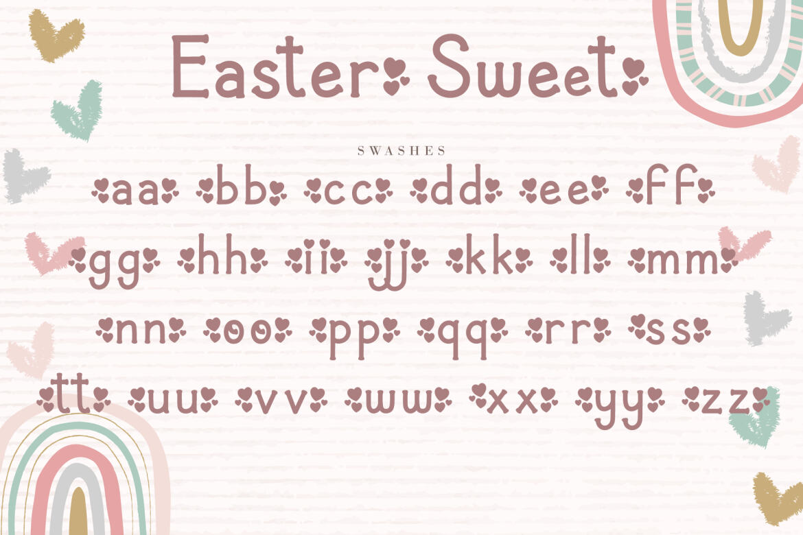 Easter Sweet FREE Font - view 8