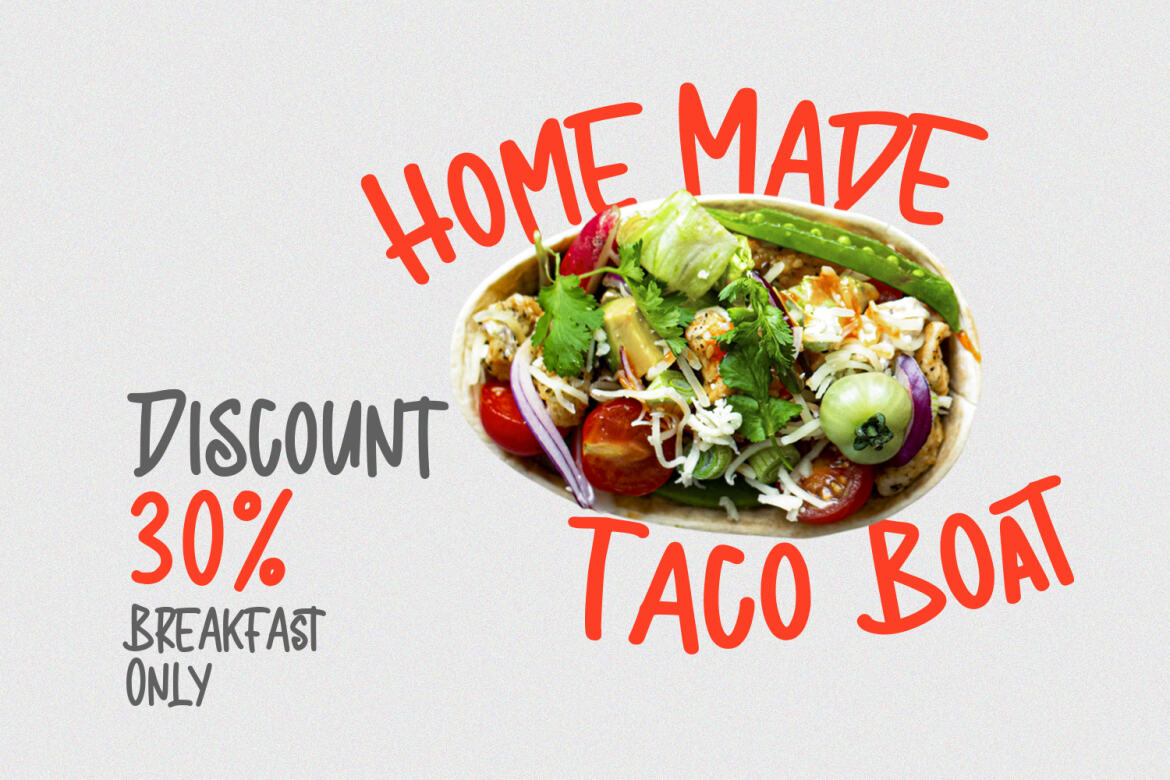 Atheroll FRE Handwritten Font - view 5