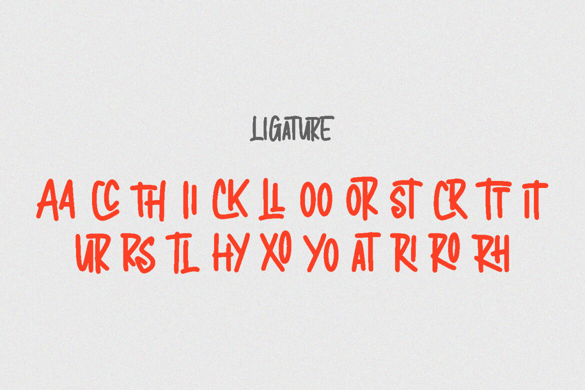 Atheroll FRE Handwritten Font - view 10