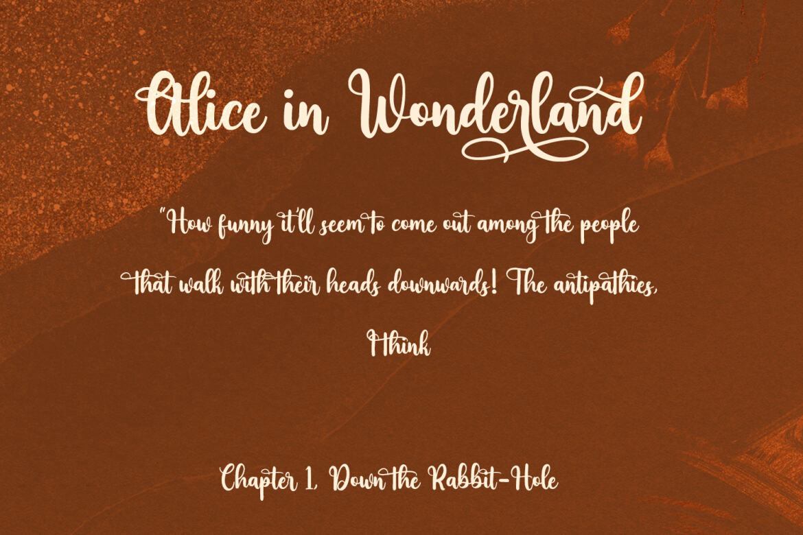 Vinylatte Fancy Handwritten FREE Script - view 7