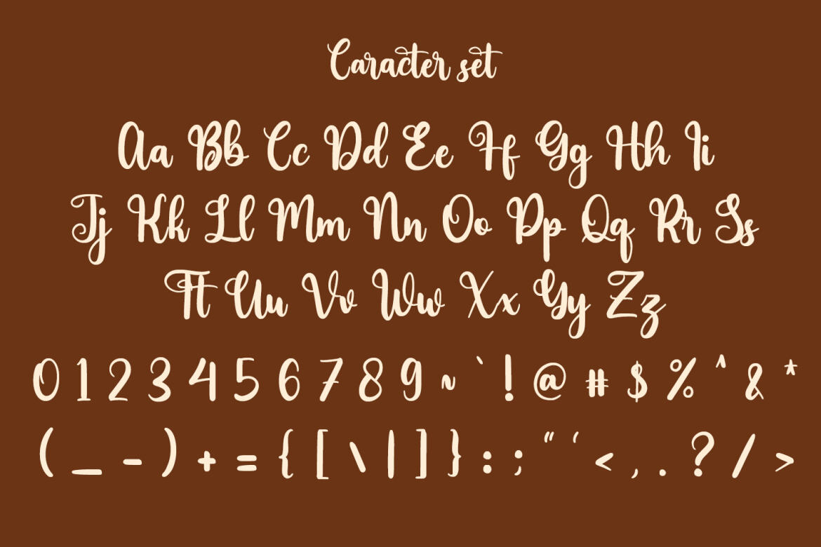 Vinylatte Fancy Handwritten FREE Script alternate