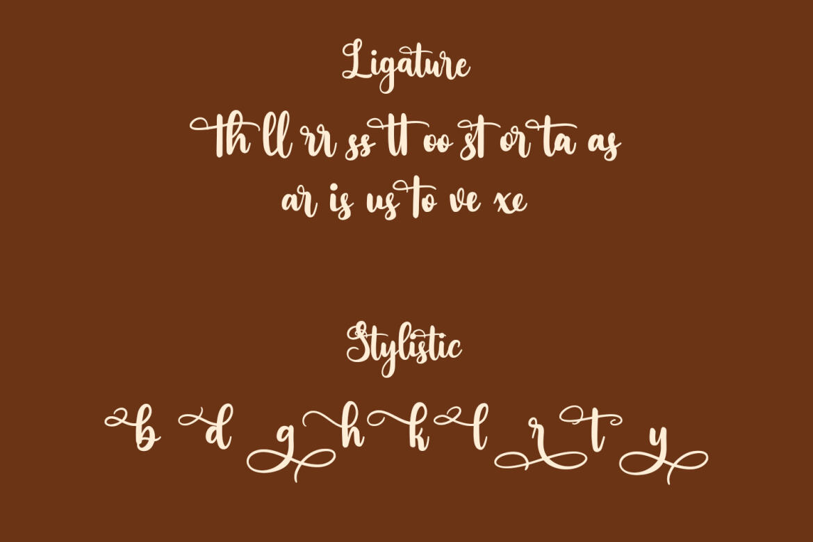 Vinylatte Fancy Handwritten FREE Script - view 10