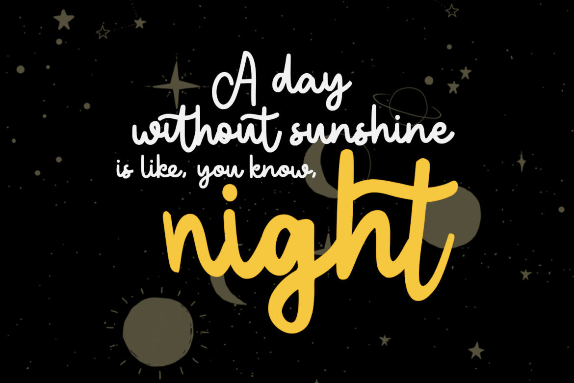 Boyflare FREE Script Font - view 4