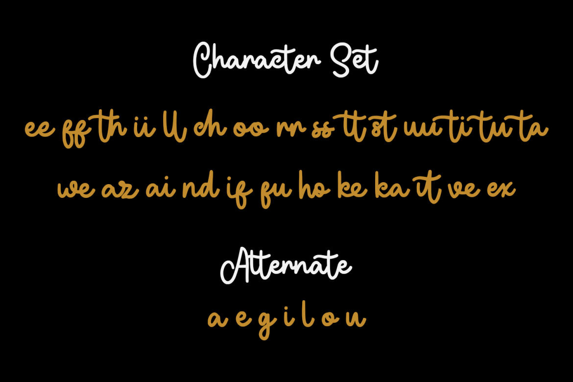 Boyflare FREE Script Font - view 10