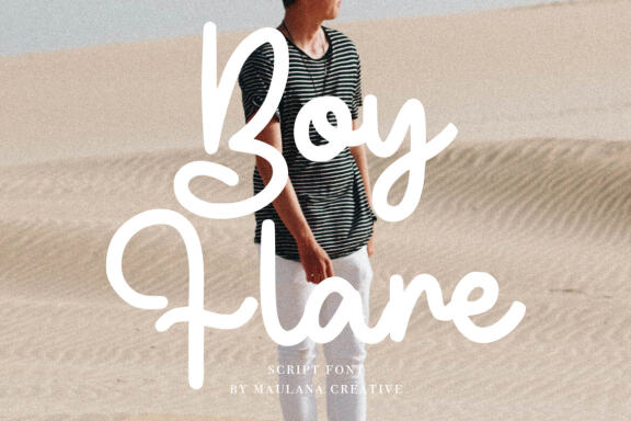 Boyflare FREE Script Font
