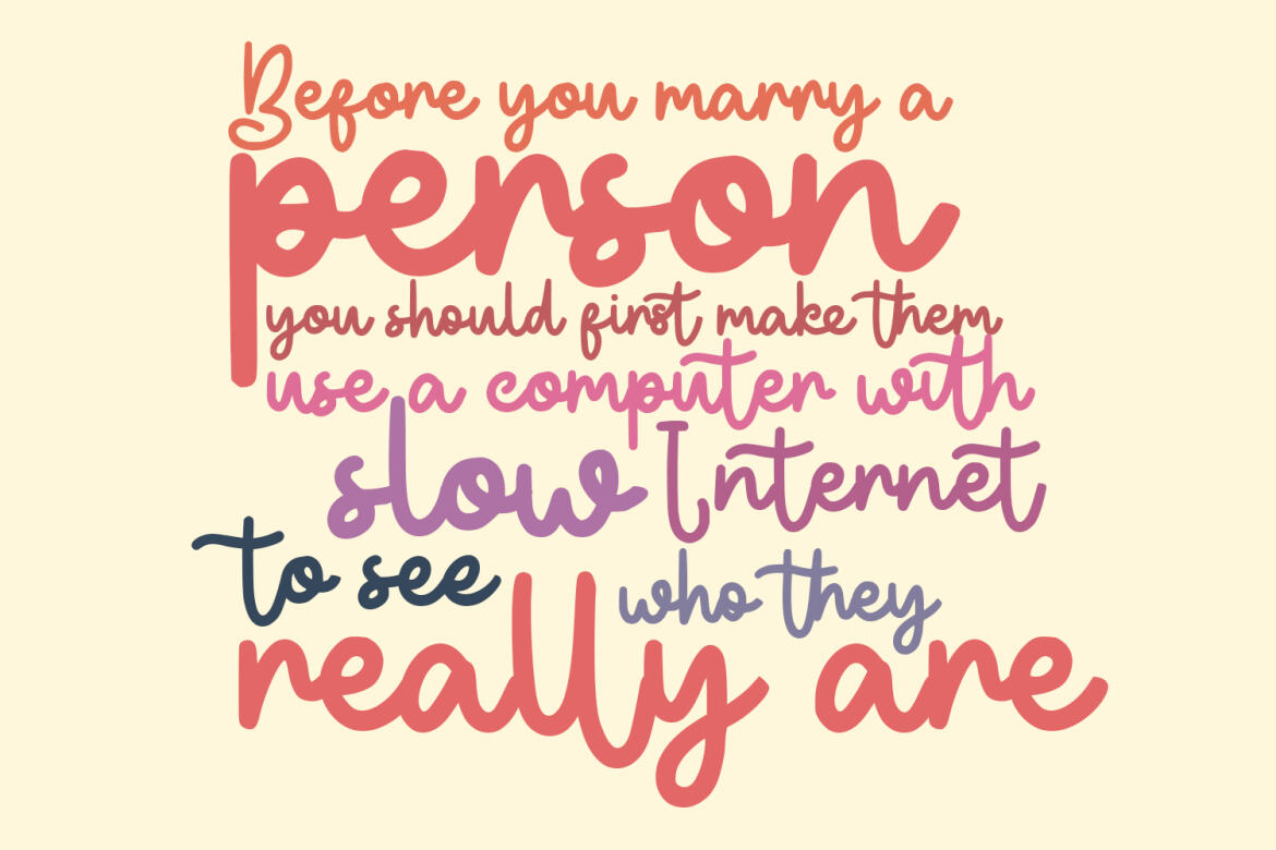 Boyflare FREE Script Font - view 3