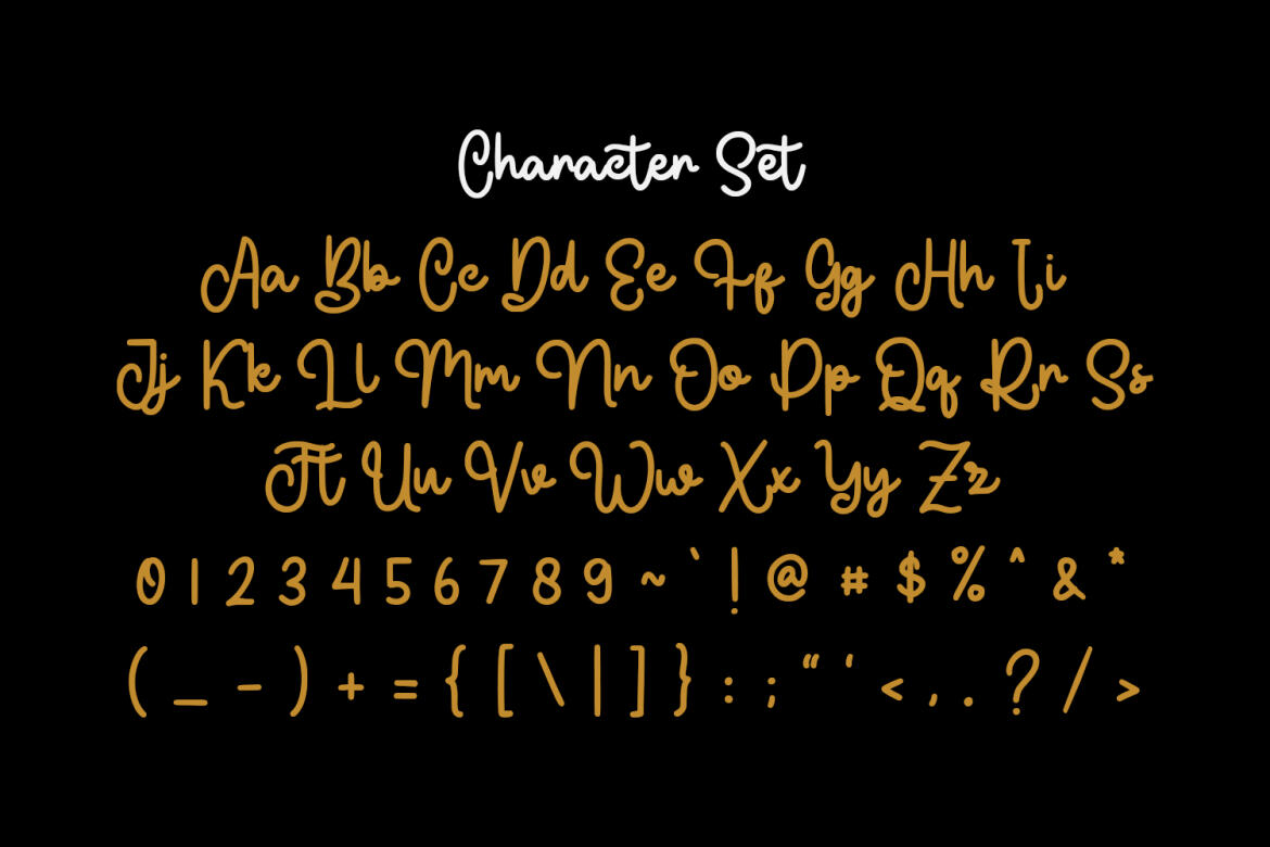 Boyflare FREE Script Font - view 9