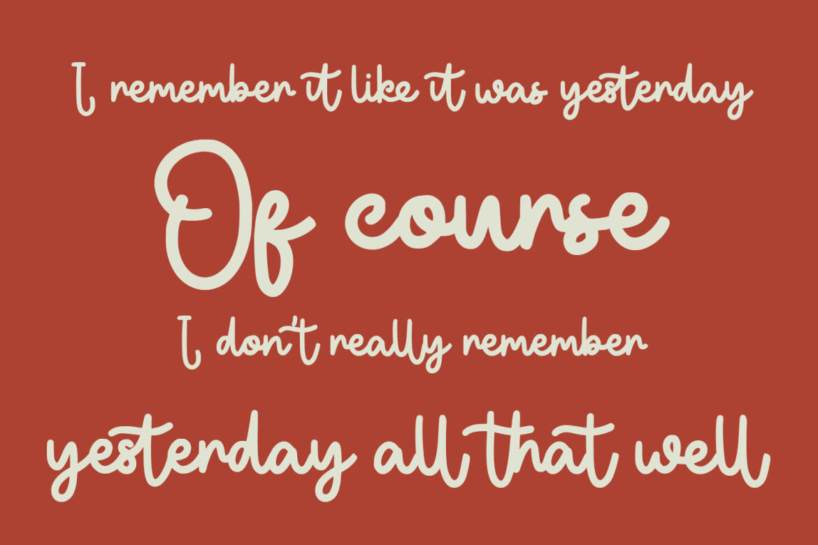 Boyflare FREE Script Font - view 7