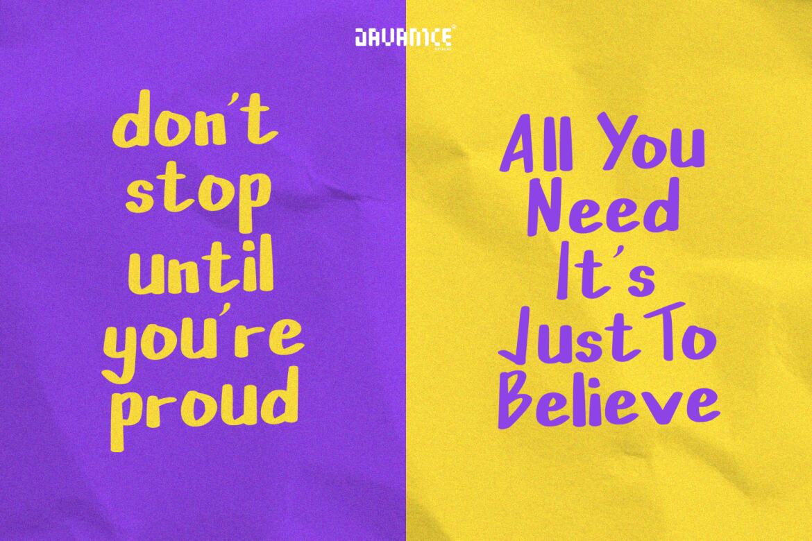 Nite Beezy FREE Font - view 3