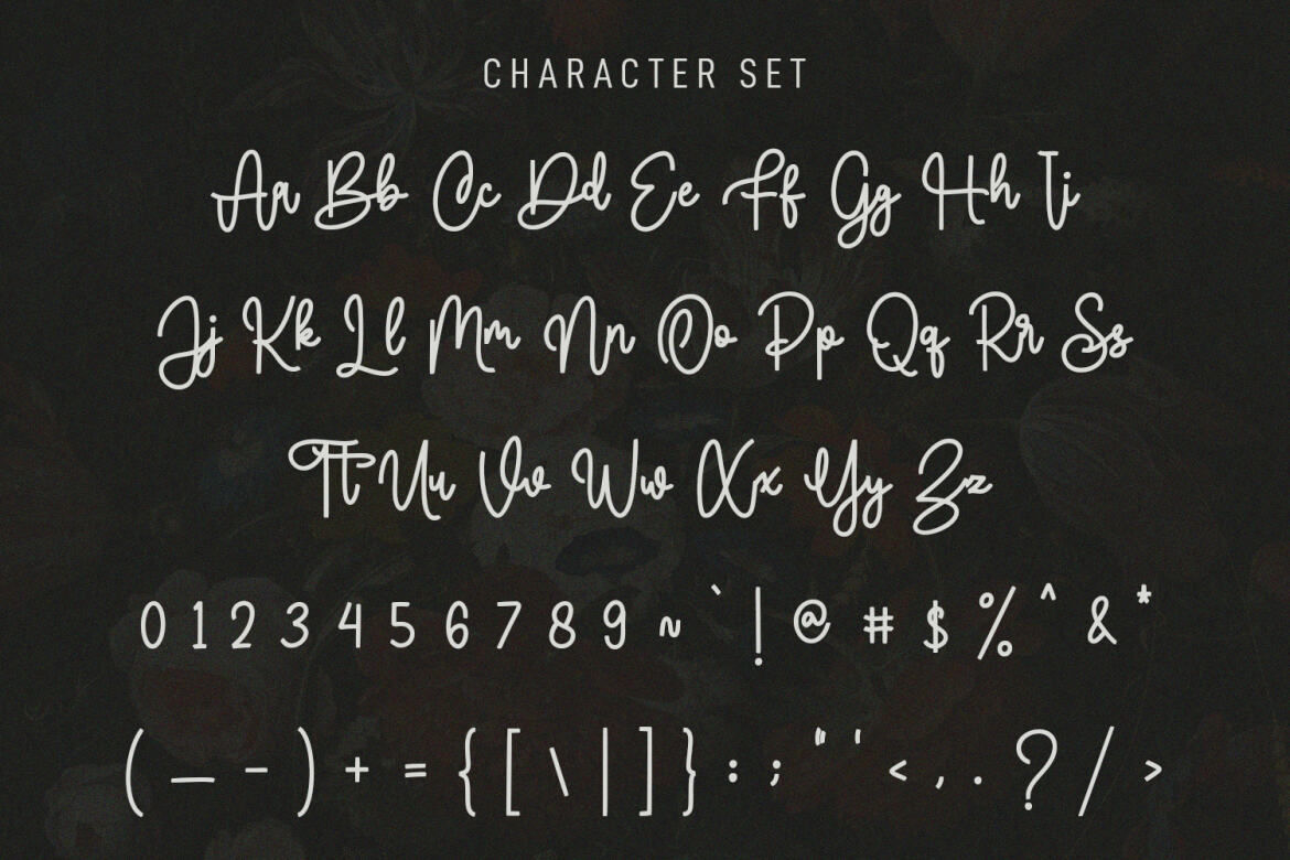 Sortelica Script FREE Font - view 9