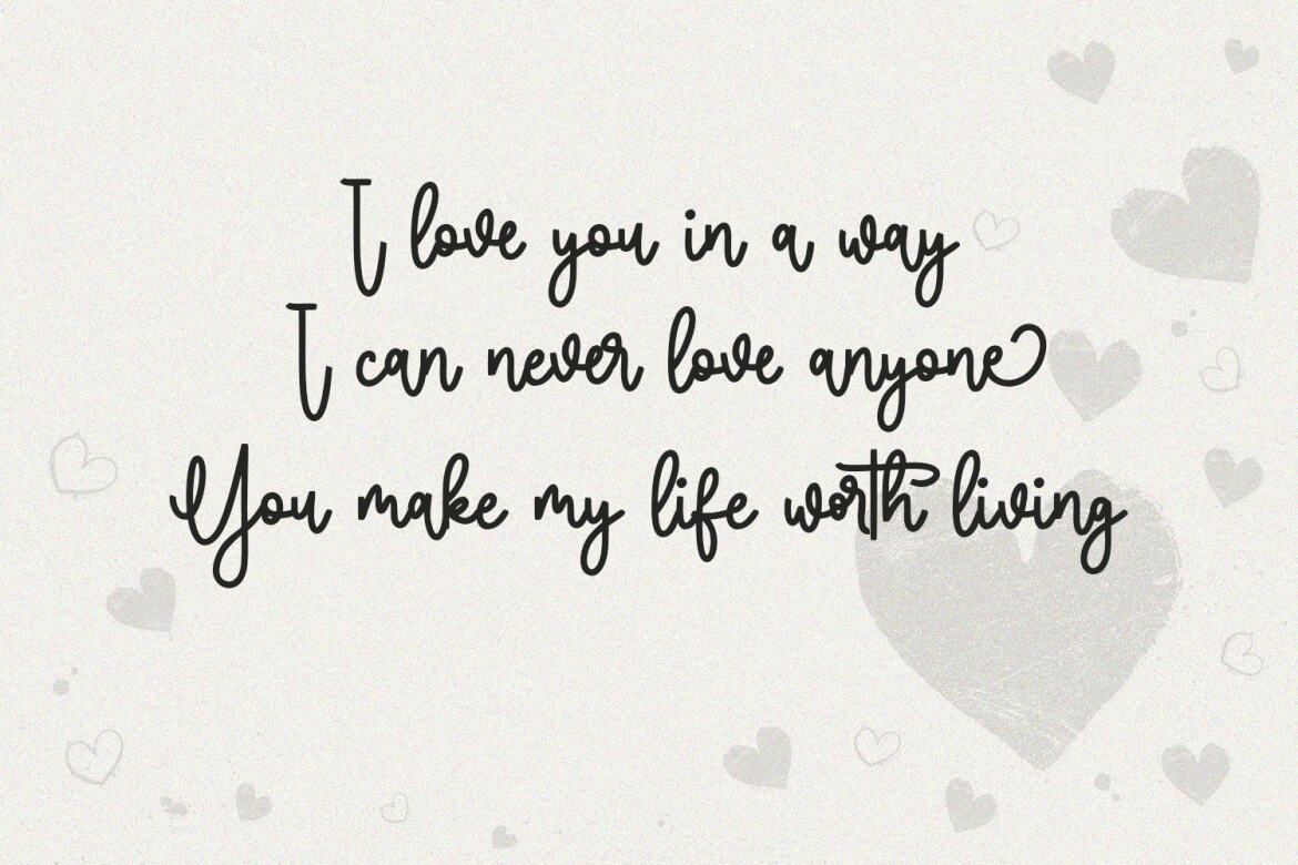 Sortelica Script FREE Font - view 4