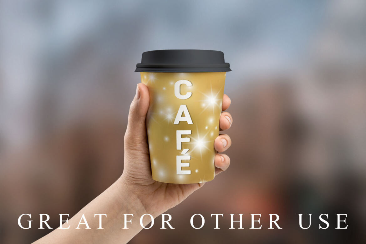 Golden Bokeh with Star Sparkle - Free Backgrounds - view 3