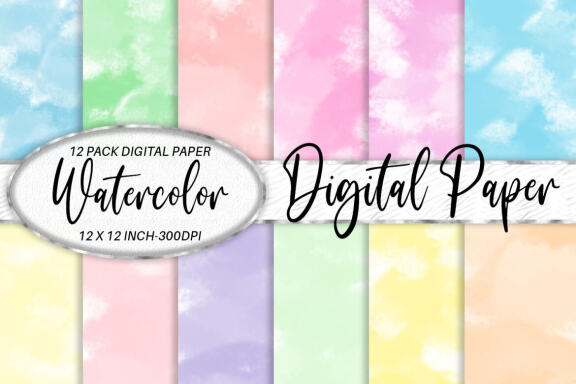 Watercolor Texture - FREE Digital Papers