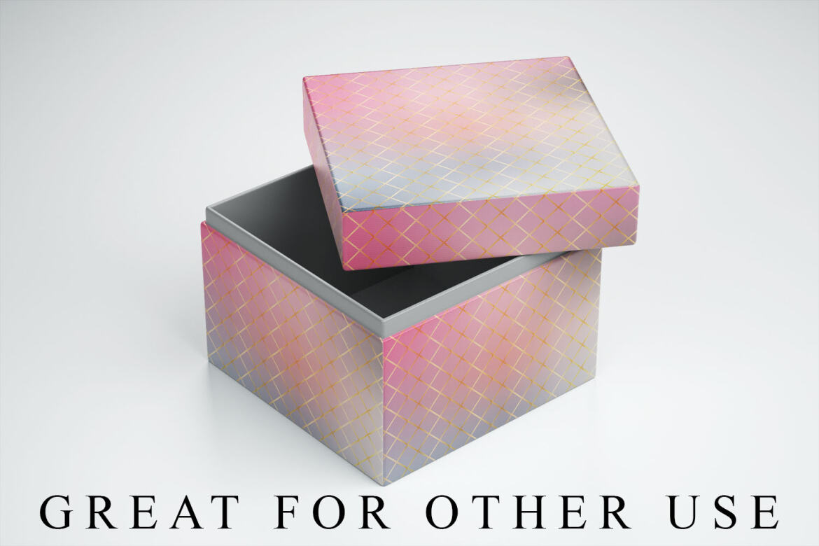 Grid Pattern with Gradient - FREE Digital Papers - view 4