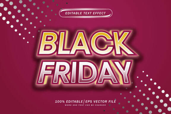 Black Friday - FREE Text Effect